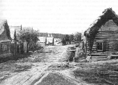 В жаркий день. С картины Я.П. Полонского