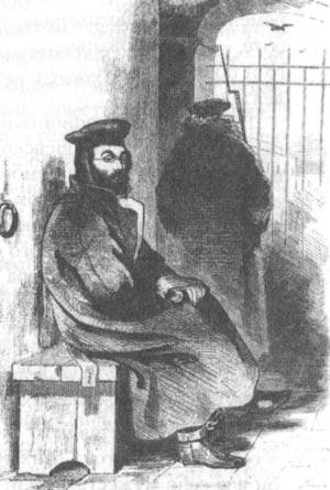 М.Л. Михайлов перед отправкой     на каторгу. 1862 г.